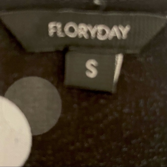 Floryday Women's Chiffon Polka Dot Half Sleeve Maxi Dress - Picture 10 of 16